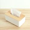 Caja de pañuelos de madera para el hogar, creativa, caja de papel con cajón, sala de estar, interior, coche, viento nórdico, caja con cajón