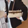 Bolso Retro de Alta Calidad para Debajo del Brazo para Mujer, Nuevo Bolso de Hombro de Moda Texturizado para Otoño e Invierno 2025, Sencillo y Elegante