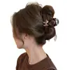 Pinza de pelo de tiburón de color marrón, tamaño mediano, para mujeres con cabello fino, adecuada para recogidos, accesorio para el pelo en la parte trasera de la cabeza, nuevo modelo 2026, pinza de pinza