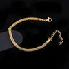 Estilo europeo y americano, pulsera de acero de titanio transfronteriza que no se decolora, ajustable, con un tacto lujoso y de alta gama, adecuada tanto para hombres como para mujeres, un accesorio moderno y versátil