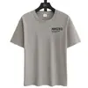Fabricante de Origen Verano Seda de Hielo Secado Rápido Manga Corta Trendy Delgada Holgada Deportiva Versátil Camiseta Camiseta de Manga Corta para Hombre