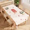 Mantel a Prueba de Aceite Impermeable Sin Lavado PVC Mantel de Mesa Lujo Ligero Gama Alta Mantel para Mesa de Comedor Anti-Quemaduras Mesa de Café Mantel Rectangular