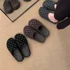 Zapatos tipo mule sin cordones, colección otoño 2026, suela gruesa estilo coreano, punta cerrada, diseño de media zapatilla, estampado de lunares retro, punta redonda, moda para mujer