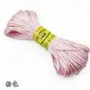 Pulsera de nudo de maíz No. 5 No. Cuerda para colgante tejida a mano DIY de 7 nudos material para pulsera de cuerda roja Jade Negro