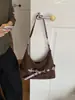 Bolso de Mano Sencillo para el Trayecto Diario de Invierno 2026 Bolso de Hombro Retro de Nicho de Gran Capacidad Bolso Cruzado de Moda Versátil