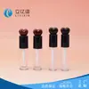 Ventas Directas de Fábrica, Materiales de Empaque Personalizados, Tapas en Forma de Corazón, Tubos para Brillo de Labios, Venta al por Mayor, Se Puede Agregar Logo
