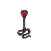 Europeo y Americano Transfronterizo Nuevo Acero Inoxidable Murciélago Piercing Joyería Zirconia Anillo para el Ombligo Invertido Botón para el Ombligo Amazon