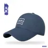 Boné de Baseball Estampado Simples Masculino Secagem Rápida Perfurado Aba Macia Chapéu Bico de Pato Proteção Solar para Esportes ao Ar Livre Chapéu de Sombra Feminino