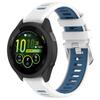 Adecuado para Jiaming Garmin Forerunner265/265S Correa de Silicona Bicolor de Sarga Pulsera de Repuesto
