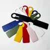 Etiqueta de Bagagem Longa Multicor Dupla Face de PVC Prensada a Quente Couro Logotipo de Avião Embossado Personalizável Transfronteiriça Spot Atacado