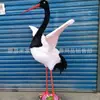 Grúa Eléctrica para Decoración de Salón de Funerales y Culto, Grulla de Corona Roja Simulada, Grulla, Grullas Blancas de 1.7m, Grúas Eléctricas para Niños