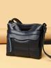 Bolso Bandolera Nuevo Estilo Patchwork con Costuras Vintage, Compartimentos Multicapa, Bolso de Hombro Único, Superventas Transfronterizo, Bolso Sencillo para el Día a Día de Mujer