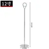 Suporte de Cartão de Mesa em Aço Inoxidável Restaurante Número de Mesa Vertical Cartão de Mesa Cartão de Menu Cartão de Exibição de Preço de Prato Clipe de Exibição Cartão de Mesa