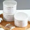 Cotonetes para Limpeza de Ouvido, Palitos de Madeira para Maquiagem, Cotonetes para Limpeza de Ouvido, Cotonetes Multifuncionais de Ponta Dupla, Cotonetes Descartáveis para Limpeza