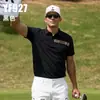 2026 Nova Roupa de Golfe Masculina Camiseta de Manga Curta Verão Proteção Solar Sensação Fresca Gola Reversível Top Camisa Polo