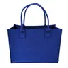 Estoque Disponível Bolsa de Feltro Bolsa de Armazenamento Simples Presente para Casa Sacola de Embalagem para Compras Bolsa de Feltro Logo