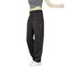 Nuevos Pantalones Casuales de Primavera y Otoño para Hombre, Pantalones Rectos Holgados con Cintura Elástica, Pierna Ancha, Multibolsillos, Pantalones de Trabajo Duraderos