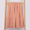 40 Algodón Peinado Tejido de Suéter Primavera y Verano Pantalones de Chándal de Felpa Pequeña Elástico Muñeca Fino Tela Escama de Pescado