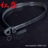 4.8*200 Atadura Fija con Cabeza Negra Montada con Tornillo M5 Apertura Atadura de Nylon Fija para Agrupación de Cables