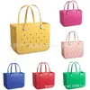 Bolsa de Ombro Pequena Impermeável Estampada para Uso Externo Moda Bolsa de Armazenamento Portátil Feminina Bolsa de Praia de EVA