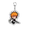 [Hd] Bleach. Llavero de Acrílico para Mochila de Kurosaki Ichigo, Kuchiki Rukia, Asano Renji