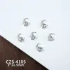 Accesorios de Pedrería para Uñas de Aleación, Pedrería para Uñas de Corazón Hueco Incrustada con Diamantes de Lujo Ligero, Accesorios para Uñas Portátiles, Corazón Completo de Diamante Microincrustado