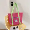 Bolsa de Malla de Almacenamiento de Verano Bolso de Mano para Mujer Bolsa de Almacenamiento de Artículos de Tocador para Exteriores Bolsa de Playa Bolsa de Compras para Supermercado