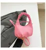 Bolso de Mano Plisado de Moda Bolso de Mujer 2025 Nuevo Diseño de Nicho Bolso Cruzado Estilo Primavera y Verano Estilo Normcore Bolso de Hombro
