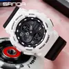 Reloj Sanda, reloj deportivo de moda, multifuncional, para estudiantes, electrónico, para hombre, resistente al agua, de cuarzo, de una generación, venta al por mayor