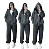 Conjunto deportivo casual transfronterizo para primavera y otoño, sudadera con capucha holgada estilo coreano y conjunto de pantalones jogger para correr para estudiantes