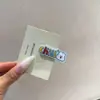 Pasador Creativo y Original de Conejo Emoji, Dulce y Versátil Pin de Pato de Pinza Lateral Estilo Niña para Flequillo