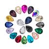 Diamante em Forma de Gota Fundo Pontiagudo Formato Especial Diamante Prata Verdadeira Fundo Diamante de Vidro Yiwu Pronta Entrega Acessórios para Celular Acessórios de Vestuário Acessórios Diamante Gota de Água