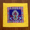 Tapete de Mesa para Oferendas Estilo Xizang, Tapete de Pano para Estátua de Buda, Tapete de Altar Espessado, Pano de Altar Amarelo para Buda, Tapete de Oferendas, Toalha de Mesa de Altar