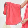 Atacado do Fabricante Toalhas de Veludo Coral para Mulheres, Toalhas Domésticas Macias para Adultos, Boa Absorção de Água, Não Solta Fiapos Facilmente, Macias e Fofas