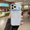 Lente com Textura de Pele Fosca Padrão Diamante 16E Adequada para iPhone 18 Pro Max Dourado Deserto 15 Sucção Magnética 14 Capa de Celular 17