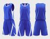 Conjunto Básico de Treinamento de Basquete Estilo Americano para Venda por Atacado Rápida, Camiseta e Shorts Respiráveis de Secagem Rápida, Uniforme de Competição Esportiva de Verão