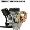 Carburador Modificado para Motocicleta Haomai Gy6-50 60 80 Pd18J Carburador 139Qma 139Qmb