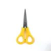 Amazon transfronterizo ebay tijeras de oficina tijeras para cortar papel de estudiante mango de plástico tijeras de escala de acero inoxidable