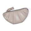 Bolsa Croissant Estilo Ins Coreano com Textura Única, Bolsa Dumpling de Grande Capacidade, Porta-Moedas Feminino Simples de Cor Sólida Estilo Ins