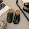 Plataforma 2026 Birkenstock Couro Mules de Costas Abertas Feminino Outdoor Preguiçoso Slip-On Mules Sandálias Primavera Verão