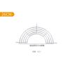 Rack Drenador de Óleo de Aço Inoxidável 304 para Uso Doméstico, Suporte Semi-Circular para Borda de Panela, Rack de Fritura para Cozinha, Rack Coletor de Óleo, Filtro de Óleo