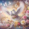 Frete Grátis Tamanho Grande Pintura com Diamantes Diamantes de Formato Irregular DIY 5D Diamantes Brilhantes Desenho Animado de Animal Atravessando Fronteiras Atacado Pintura Adesiva Mais Vendida