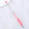 Nova Caneta Esferográfica com Contas de Strass de Cristal DIY, Caneta Esferográfica Fofa com Contas Giratórias Multicores, Desconto para Grandes Quantidades