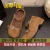 Sapatos loafer combinando com saias, nova coleção de outono 2026, com sola grossa, totalmente fechados, estilo francês, com aumento de altura, sapatos Mary Jane femininos, estilo Birkenstock