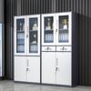 Gabinete de Archivos Desmontable de Acero para Oficina Taquilla Lateral Estrecha Gabinete de Información Gabinete de Archivos Gabinete para Comprobantes Financieros Gabinete de Almacenamiento