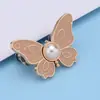Pantalones con Botón de Cintura de Mariposa de Perla Jeans de Cintura Fija Falda de Cintura Gran Cambio Cinturón Estrechador de Cintura Pequeña Gadget Práctico