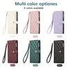 Adequado para Capa de Celular Apple 17 Transversal Pequena Estilo Chanel com Múltiplos Zíperes para iPhone Air/16E com Porta-Cartões
