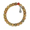 Cuentas de Barril de Sándalo Verde DIY Pulsera Fudie Especificaciones 8x9 para Hombres y Mujeres Cuentas de Rosario de Madera y Fabricantes de Joyería al por Mayor