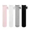Meias tubulares novas para meninas primavera e verão algodão penteado meias com laço meias de renda princesa meias anti-mosquito meias de bebê