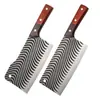 Cuchillo de Cocina Forjado a Mano Hogareño Afilado Cuchillo para Cortar Huesos Corte de Carne Picador de Cocina Chef de Cocina Cuchillo Picador de Doble Propósito